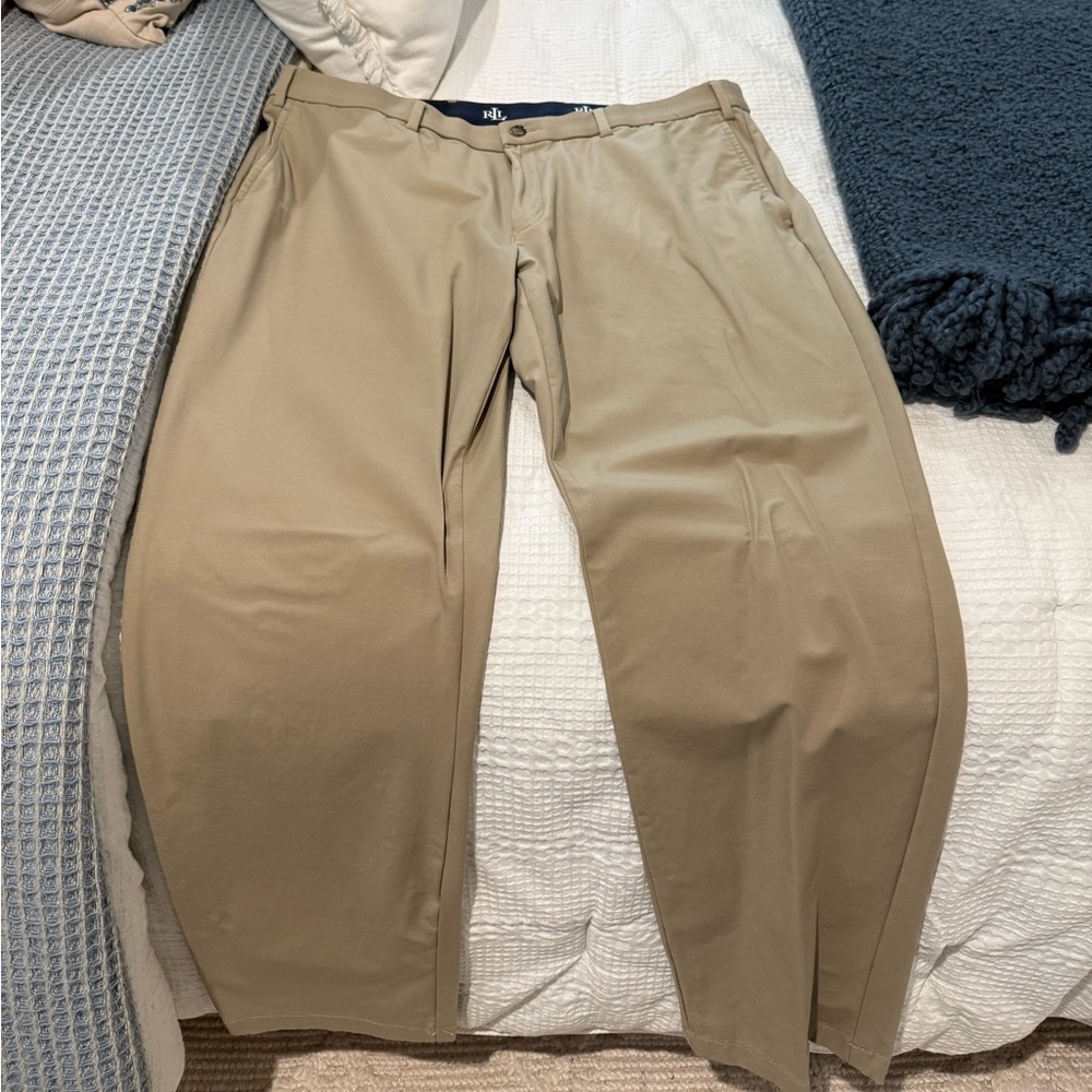 Ralph Lauren Men's Beige Pants 38x30 Perfect